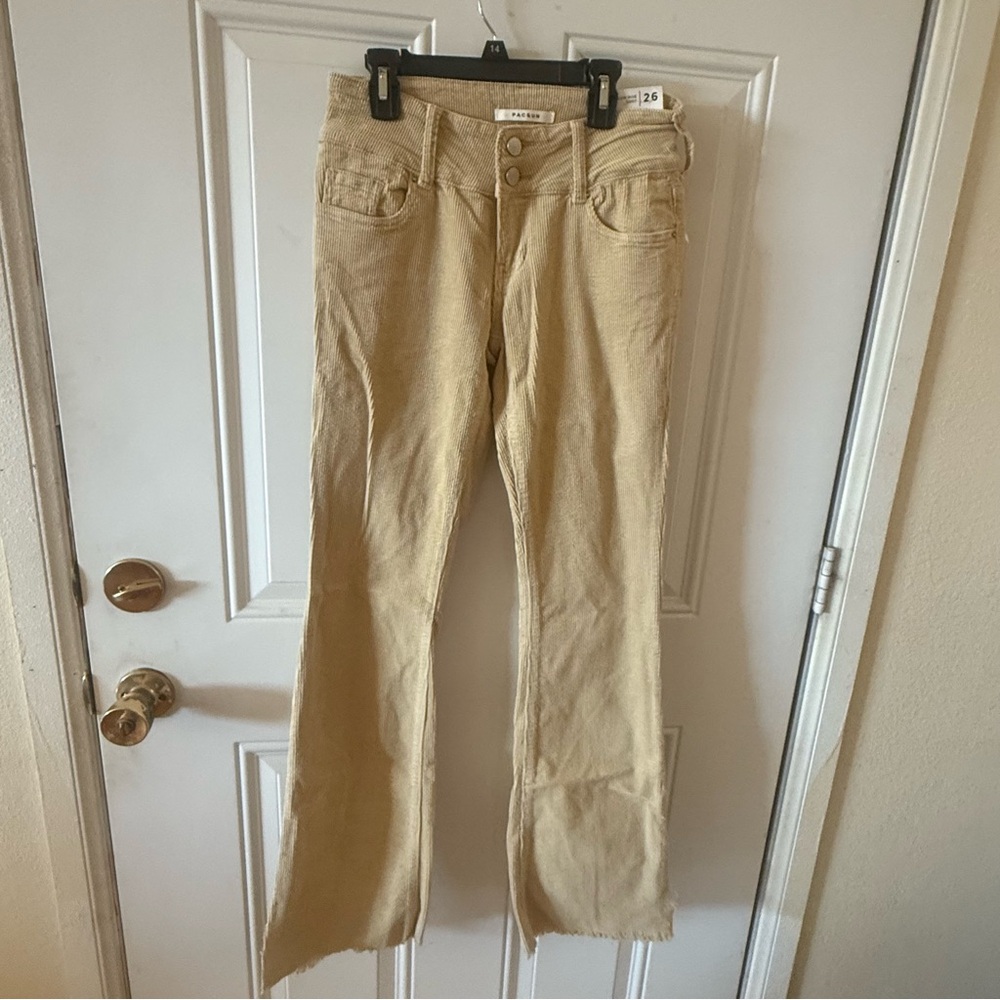 Pacsun Women's Tan corduroy Jeans